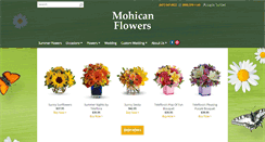 Desktop Screenshot of mohicanflowers.org